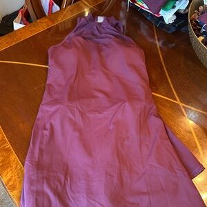 NWT HALARA Sleeveless Dress in Deep Purple